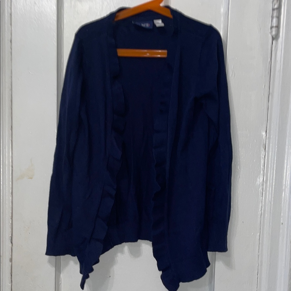 The Children's Place Navy Ruffle Sweater